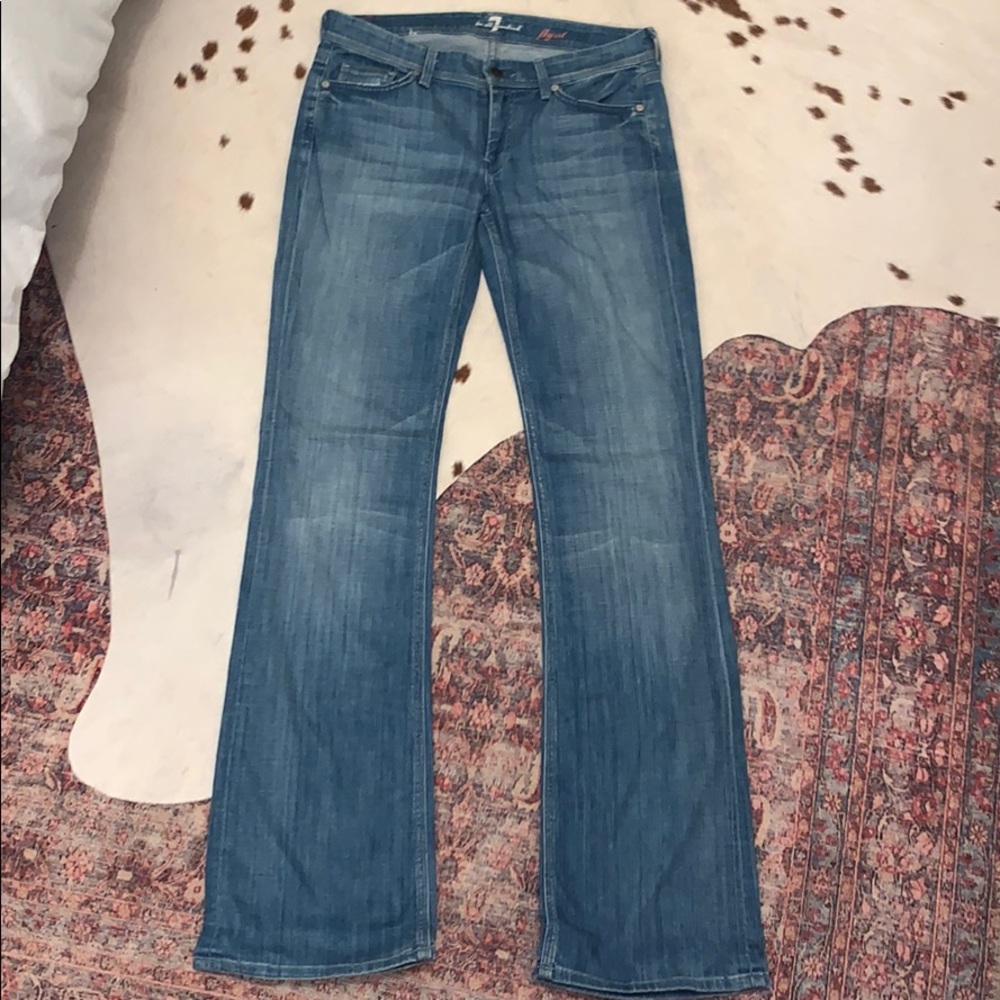 7 for All Mankind Flynt Flare Jeans. size 28